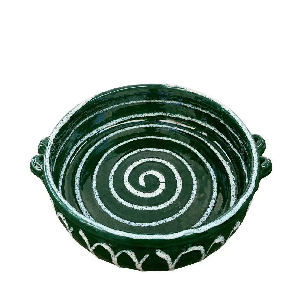 Coastal-Inspired Ceramic Serving Bowl