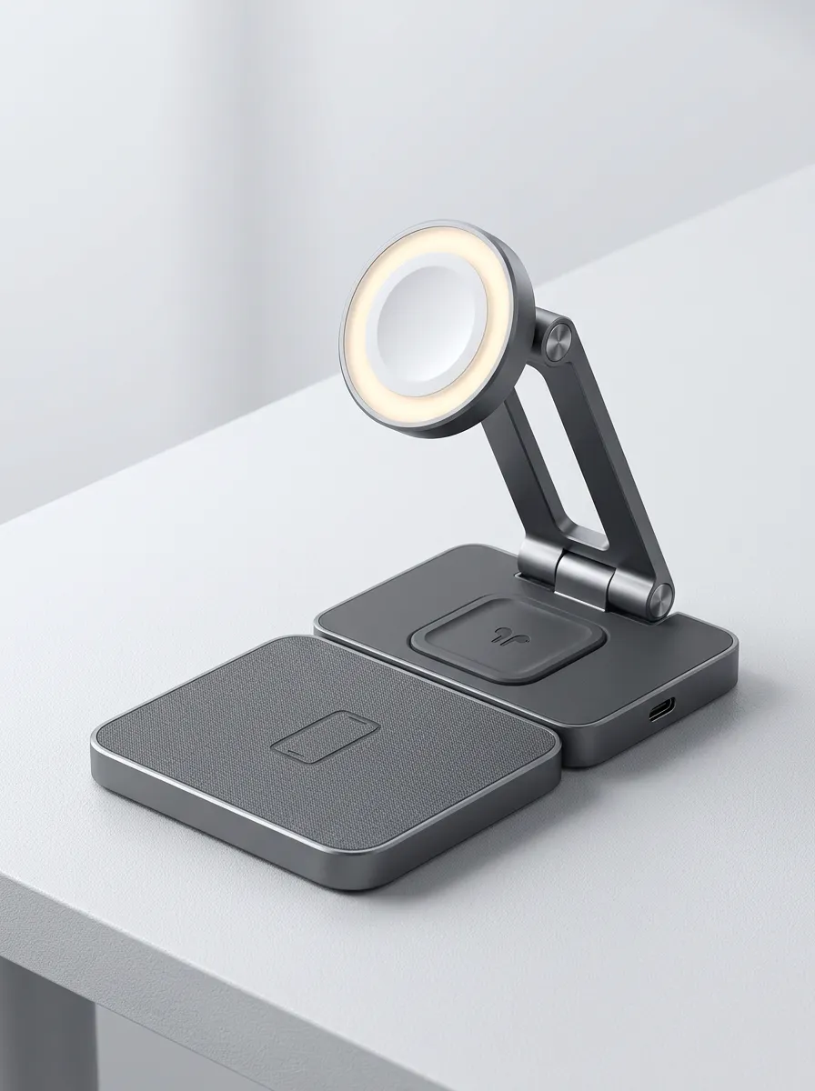 Compact Foldable Magnetic Charger
