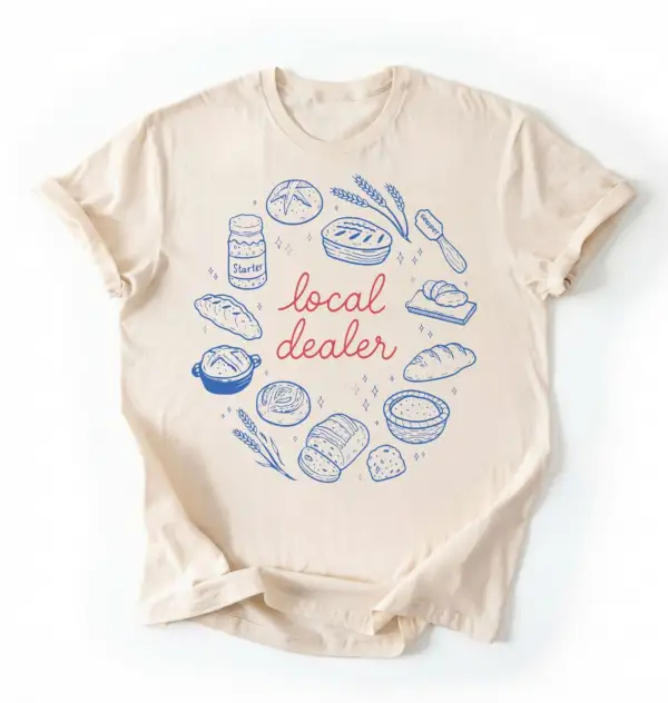 Sourdough Market Graphic Cotton Tee
