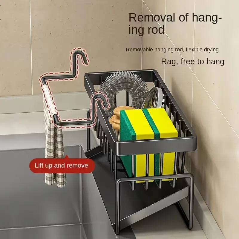Space-Saving Sink Storage Rack