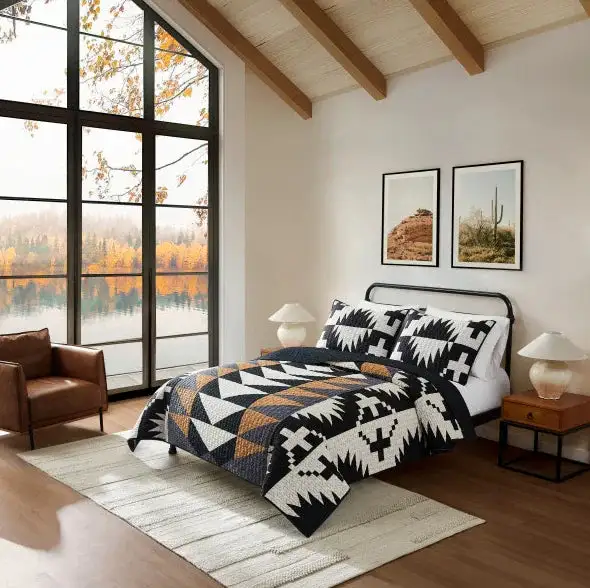 Easygoing Quilted Cotton Quilt Set