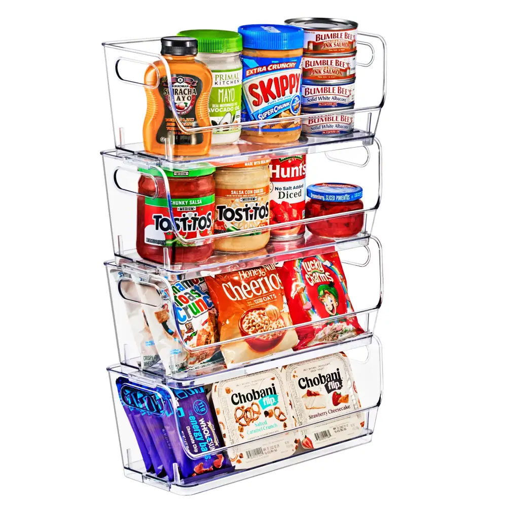 Open Front Storage Bins