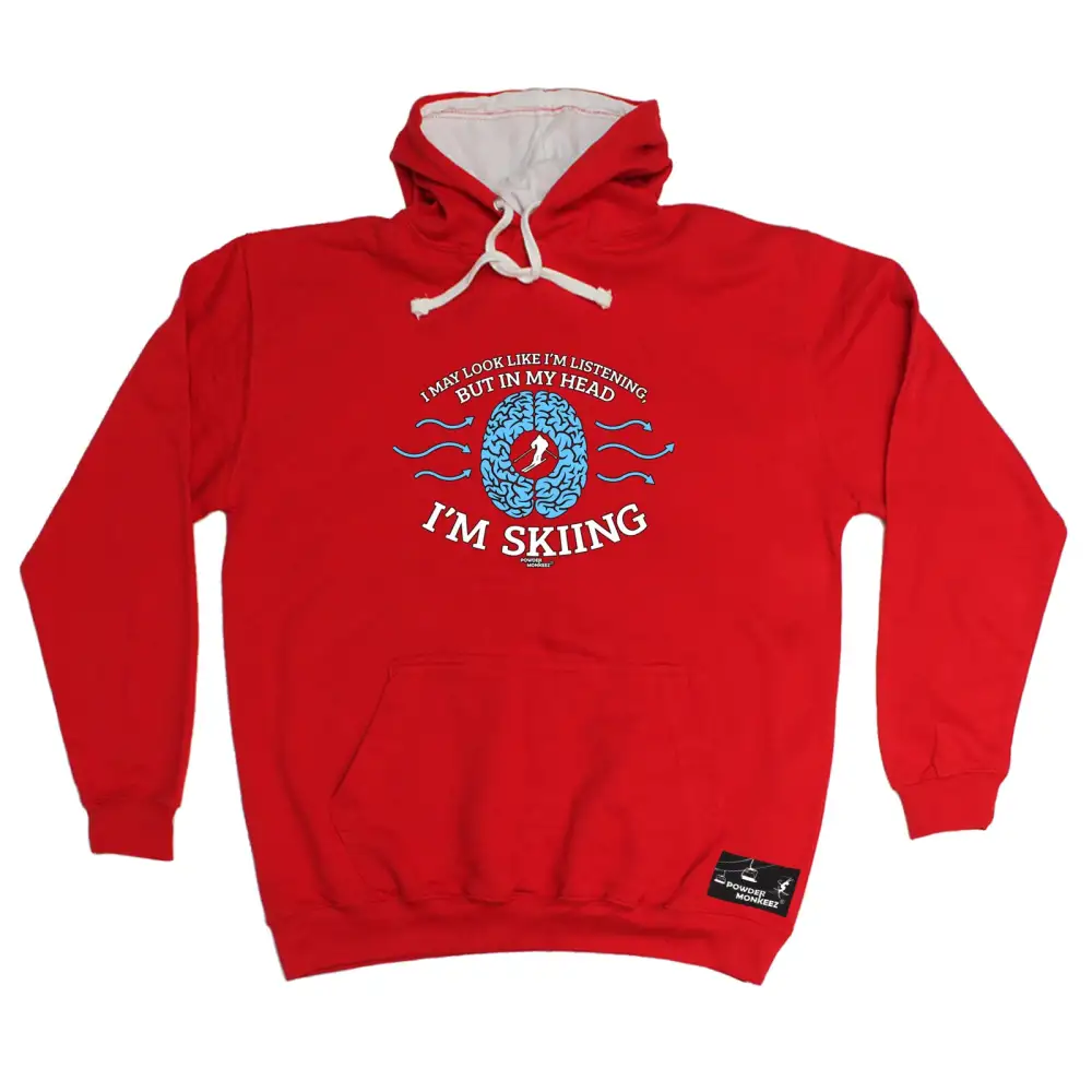 Ski Listening Graphic Hoodie