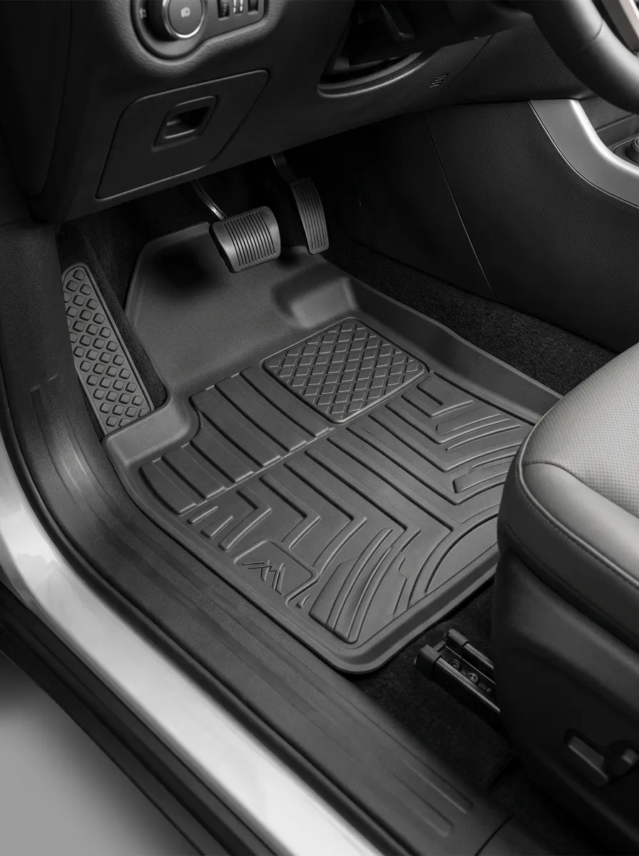 Rubber All-Weather Vehicle Floor Mat
