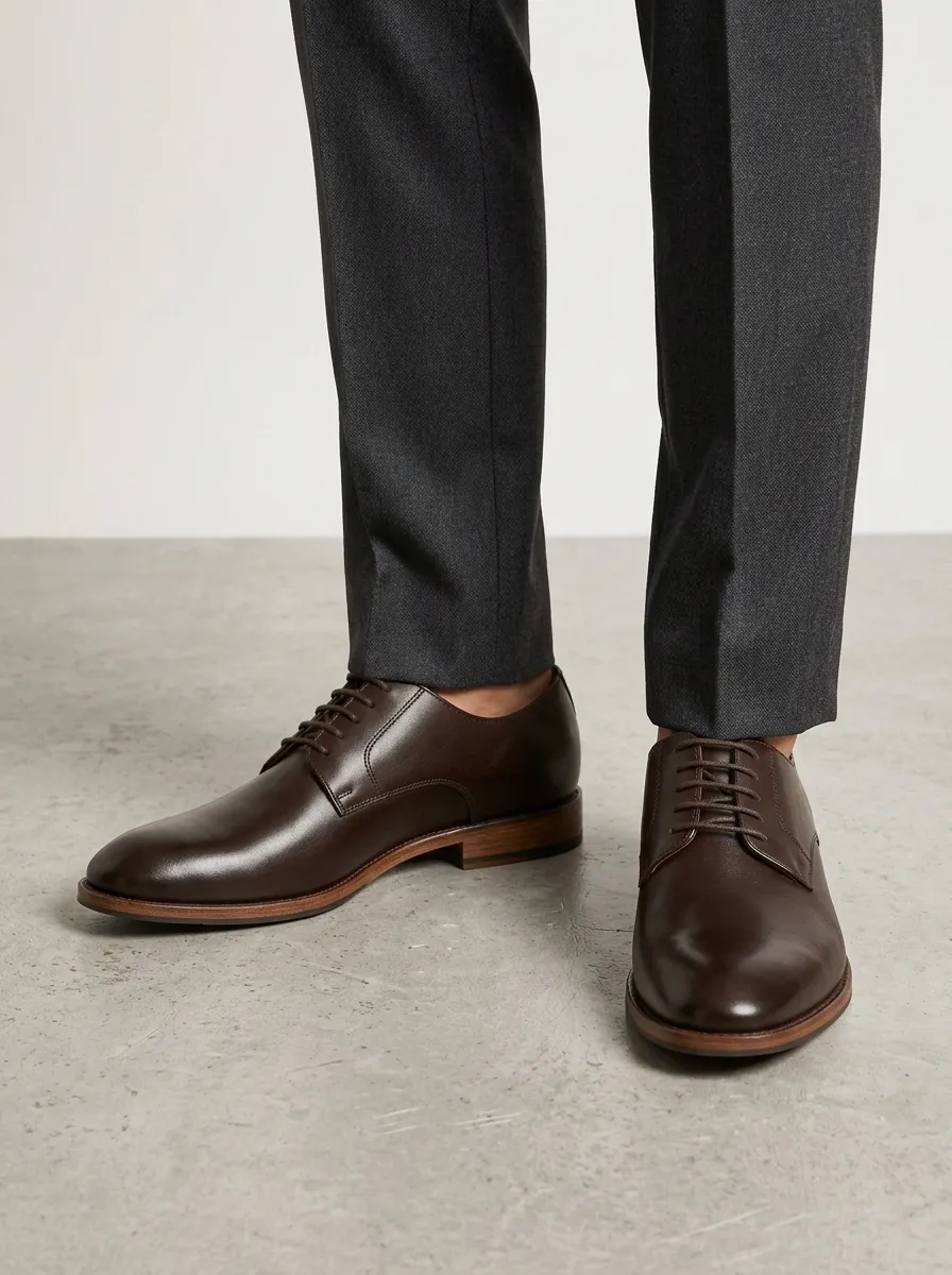 Men's Classic Business Leather Derby Shoes