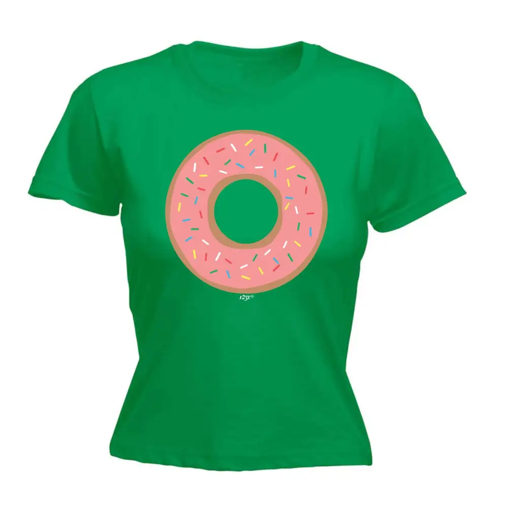 Donut Graphic Fitted Tee