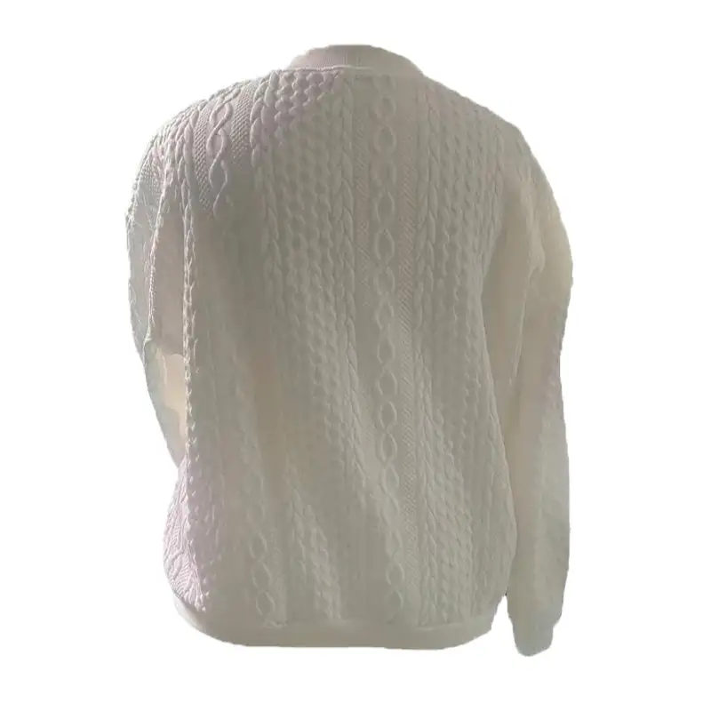 Jacquard Baseball Collar Jacket