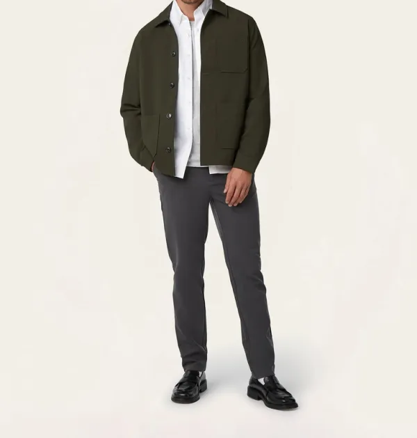 Regular Classic Pants Dark Gray