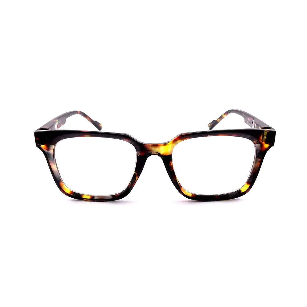 Square Full-Lens Spring-Hinge Reading Glasses