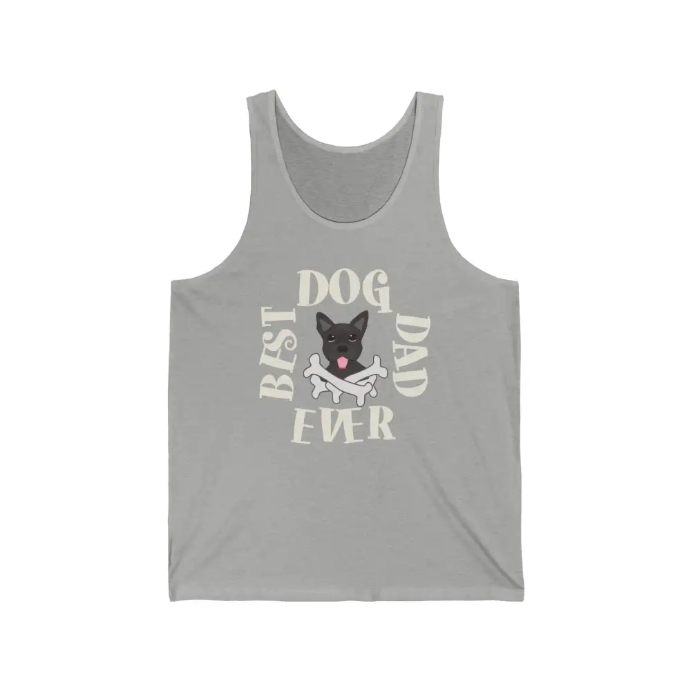 Dog Dad Puppy Graphic Tank Top