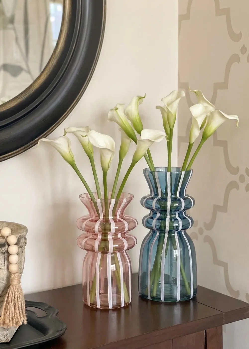 Bellora Strip Glass Vase Large