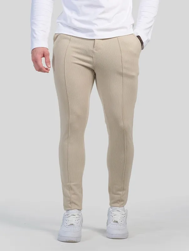 Khaki Modern Fit Pants
