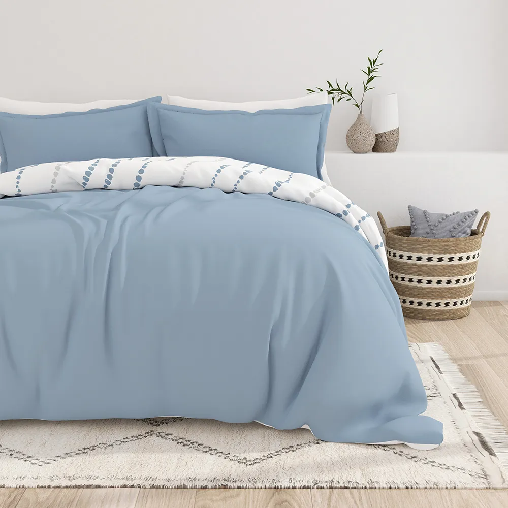 Pattern Reversible Duvet Cover Set