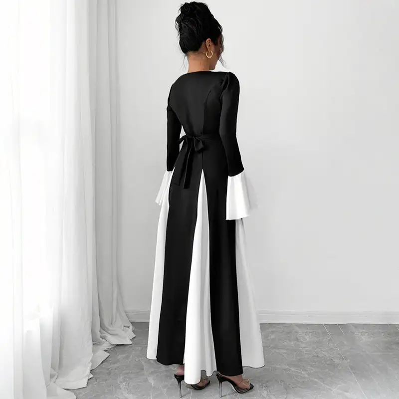 Women's Ruffled Bridal Maxi Dress