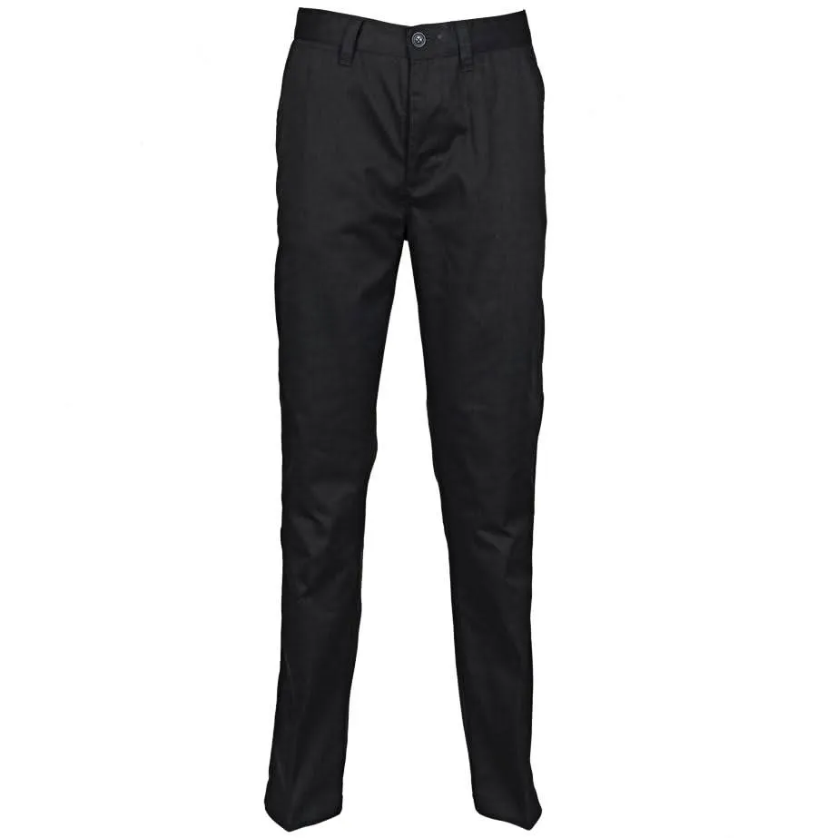 Women's Straight Leg Flat Front Chino Trousers