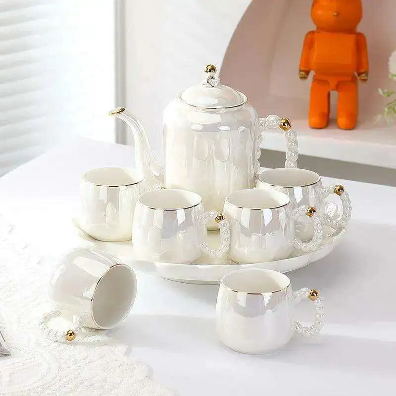 Ceramic Pearl Cup Set