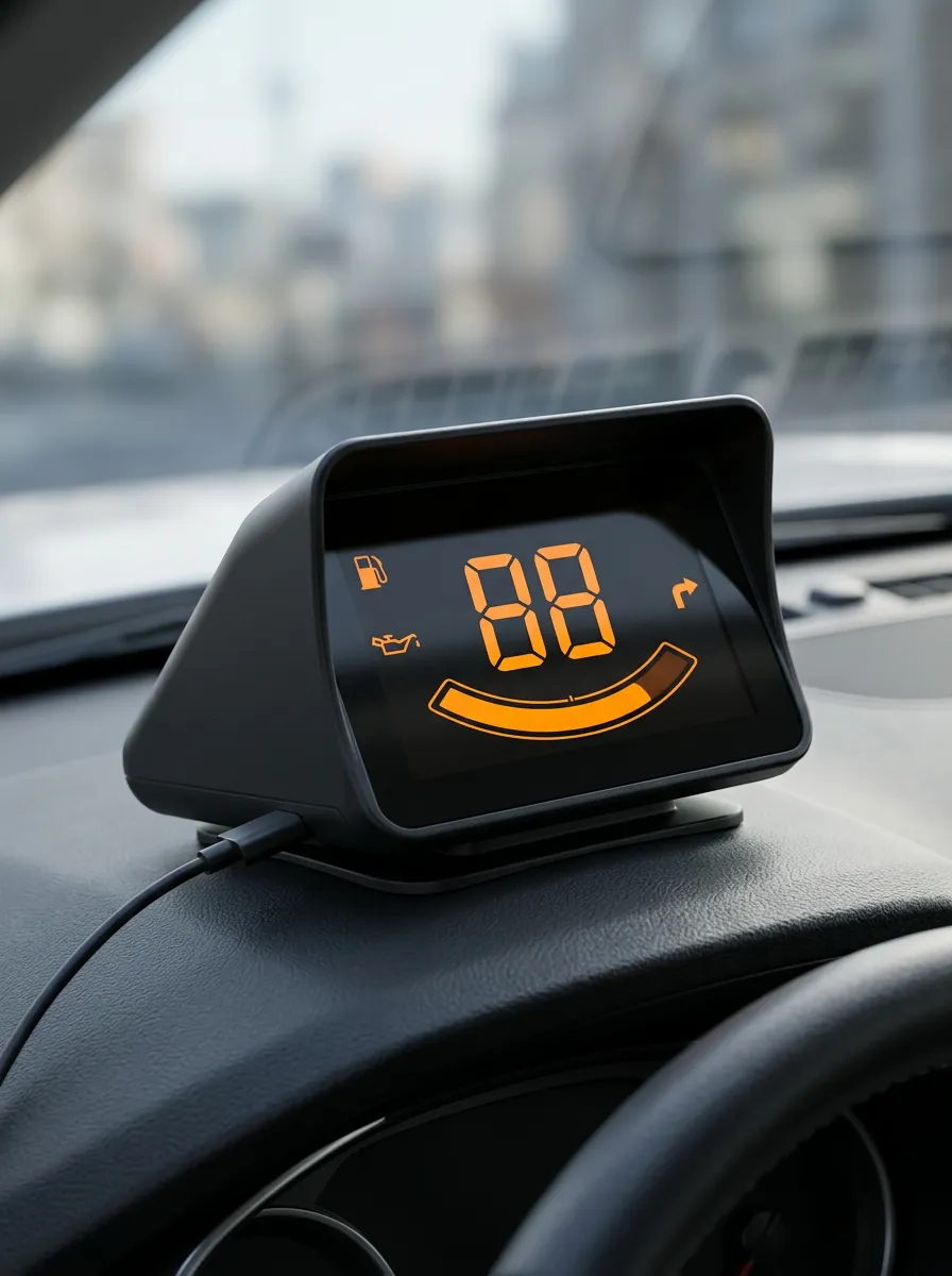 Structured Digital-Speedometer Head-Up HUD Car HUD Display
