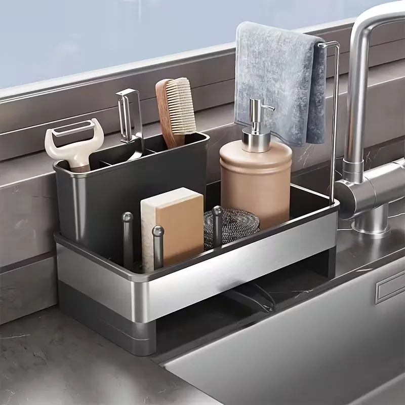 Kitchen Sink Organizer Rack