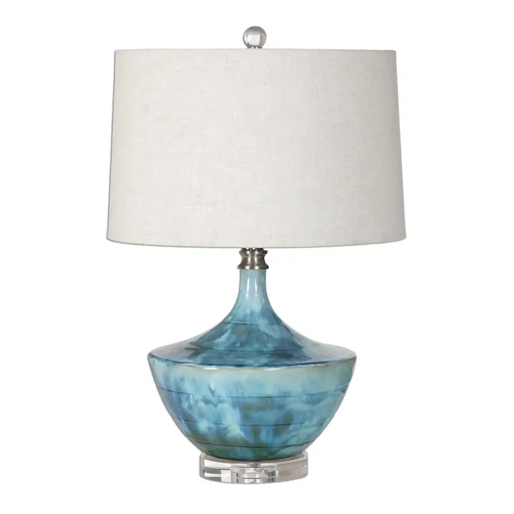 Tie-Dyed Ceramic Table Lamp