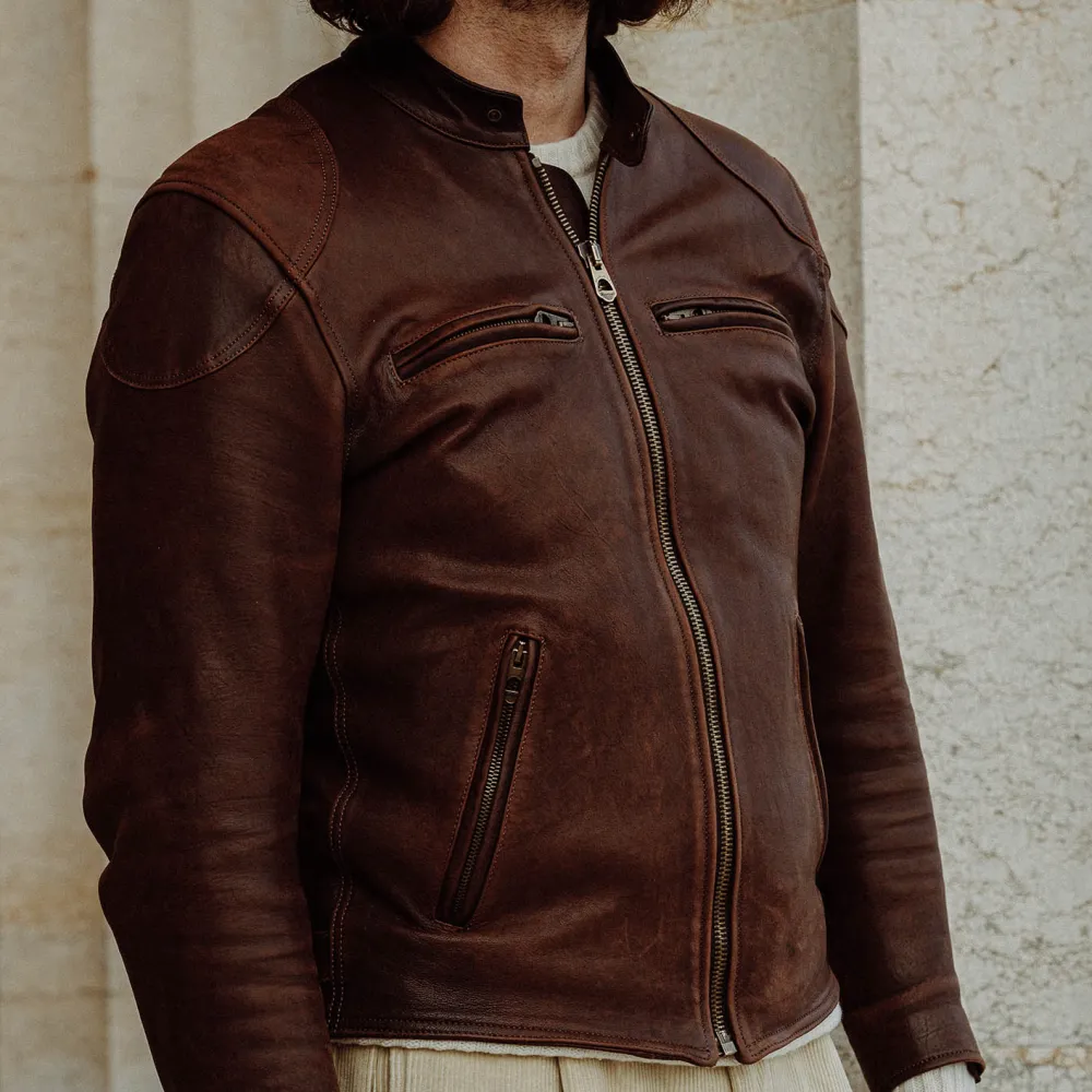 Timeless Leather Men's Casual Jacket
