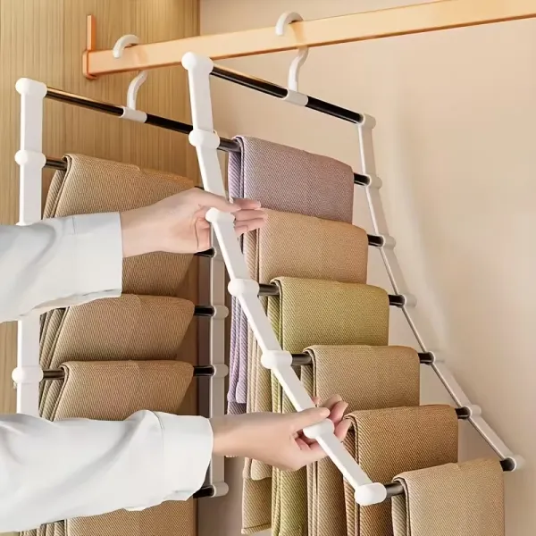 Multi-Layer Pants Organizer Rack