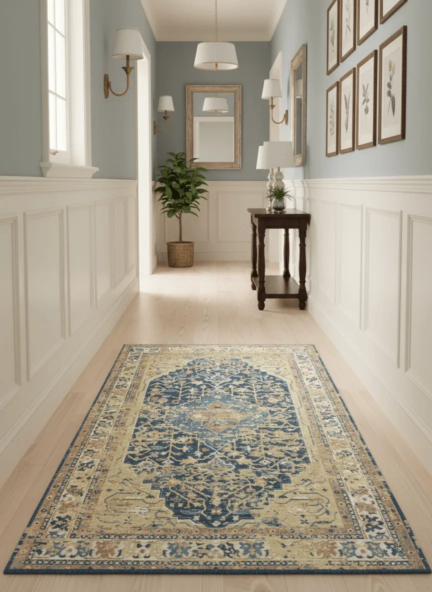Crafted Medallion Area Rug