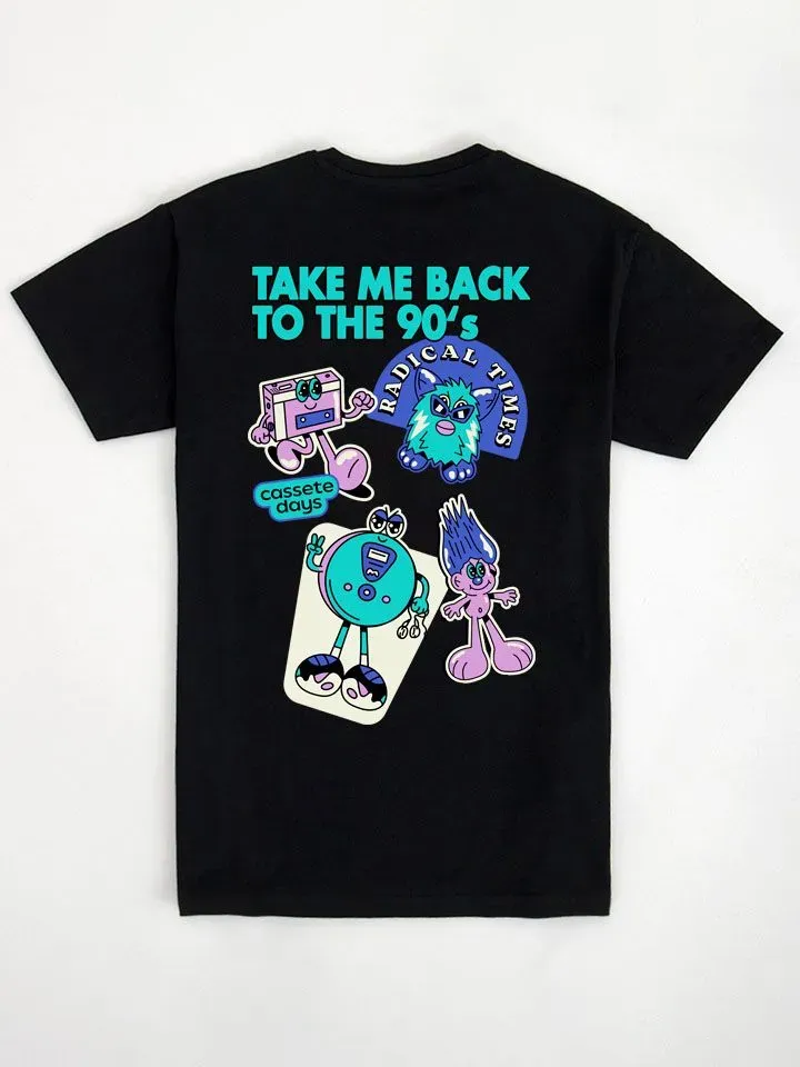 Alphabet Graphic Slight Stretch T-Shirt