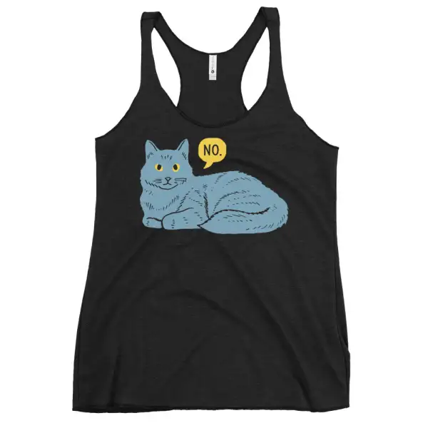 Cat Animal Racerback Tank