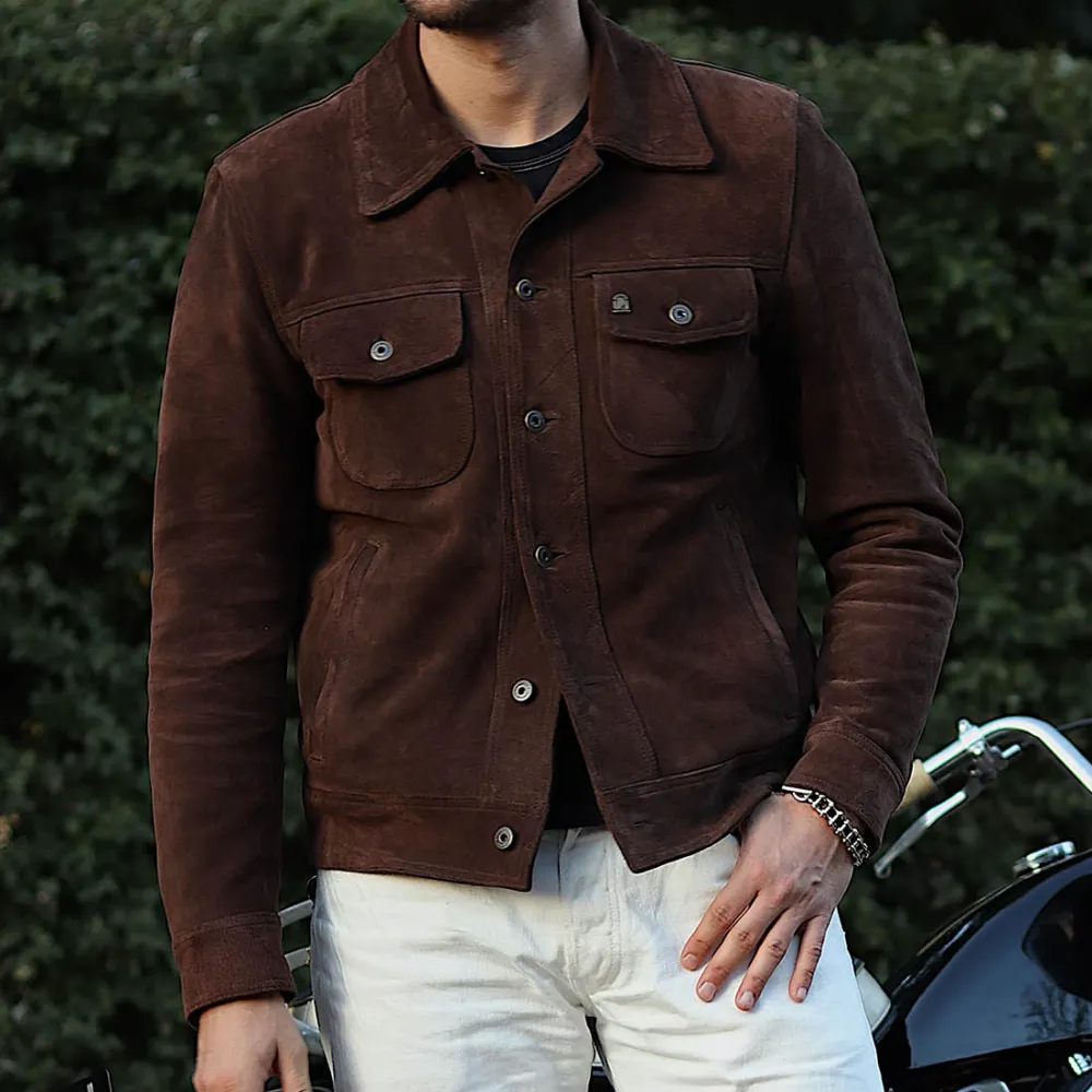 Suede Western Men's Casual Jacket