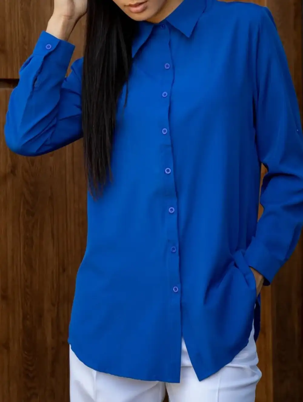 Polo Button Knit Cardigan