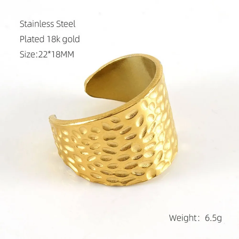 Stackable Metal Band Ring