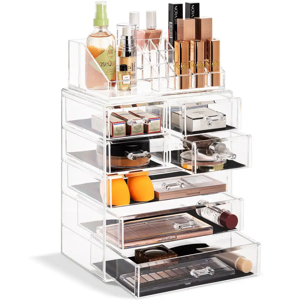 Transparent PC Makeup Organizer