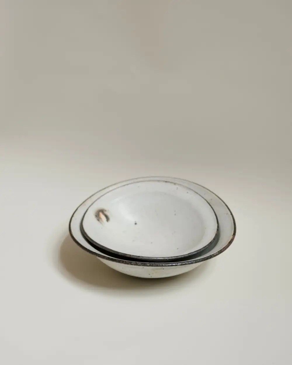 Oval Rim Bowl