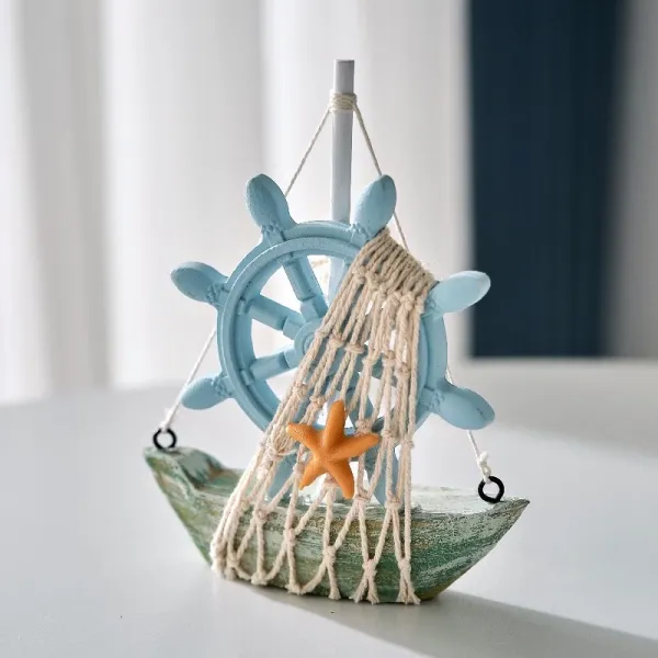 Coastal Themed Boat Decor