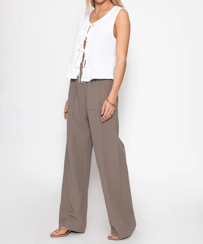 Taupe Everyday Pants