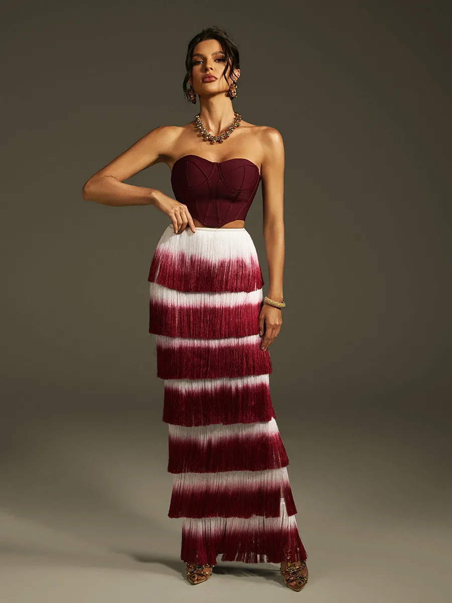 Clementine Fringe Two Piece Set