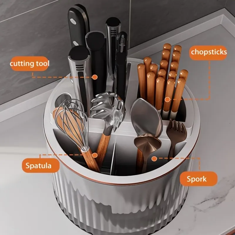 Rotating Utensil Holder
