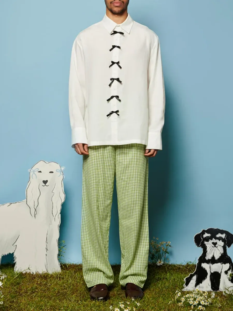 Gingham Trousers