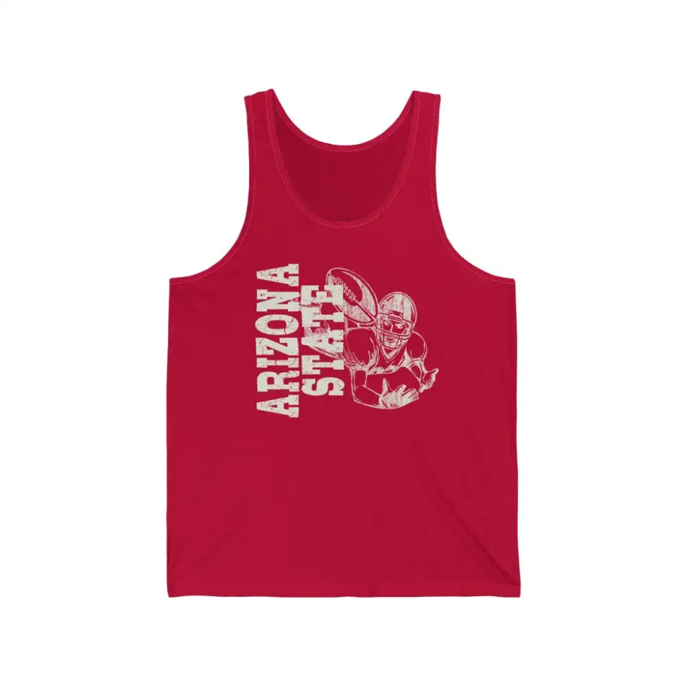 Arizona State Football Player Tank Top