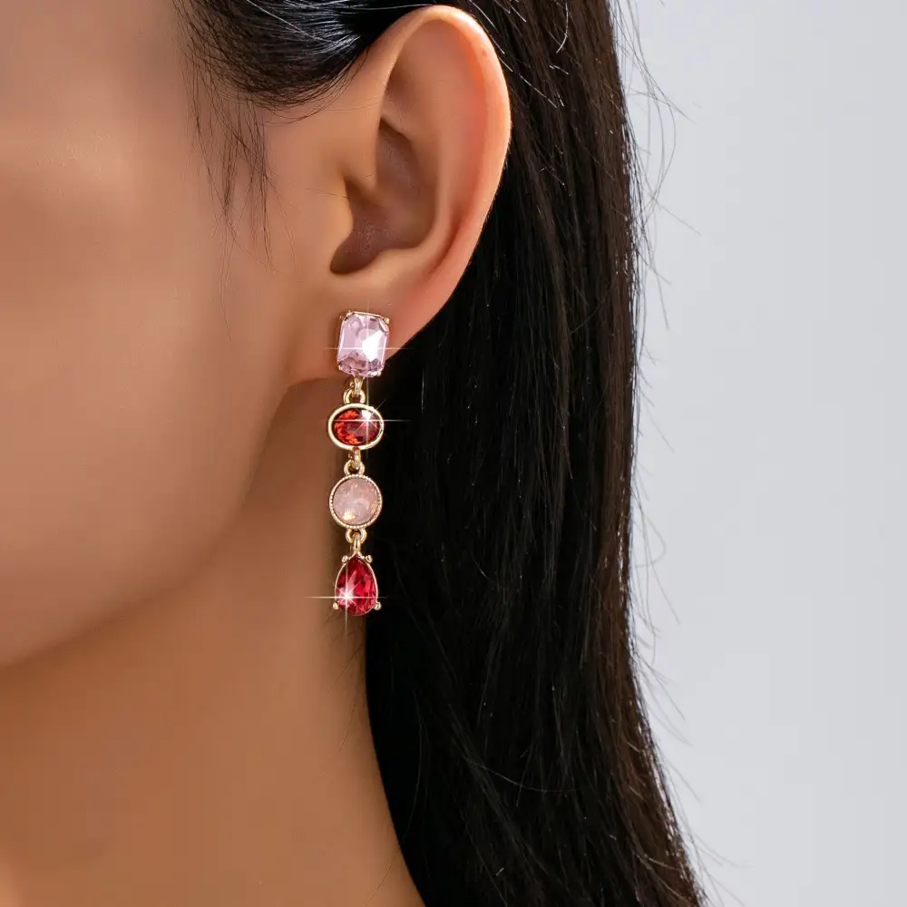 Pink And Ruby Multi Shape