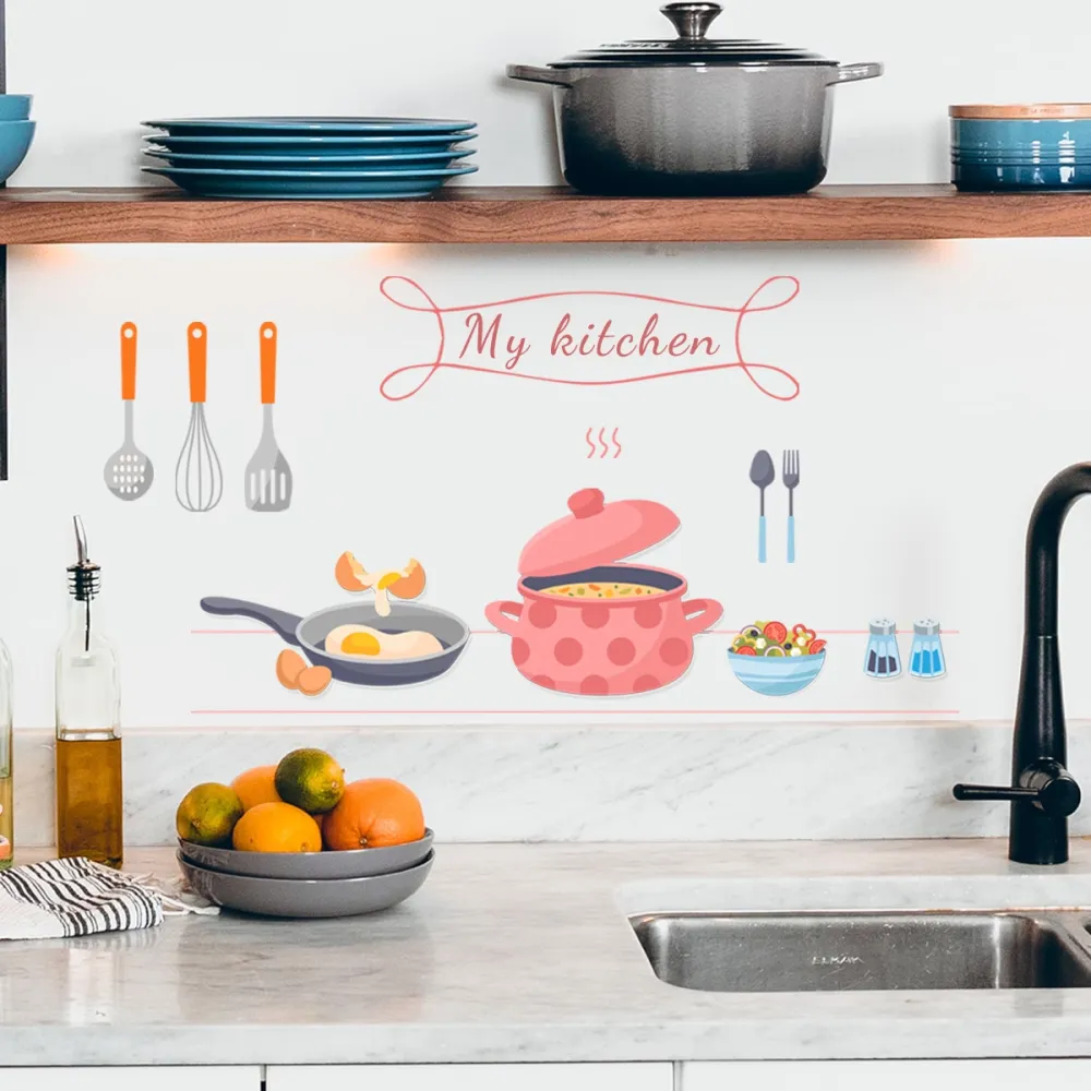 Colorful Kitchen Decor Sticker