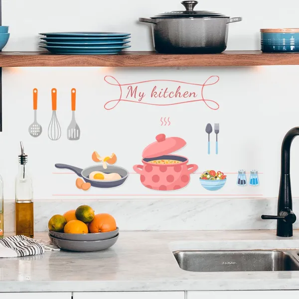 Colorful Kitchen Decor Sticker