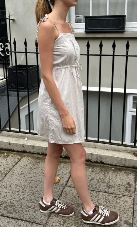 Pale Mauve Lace Dress