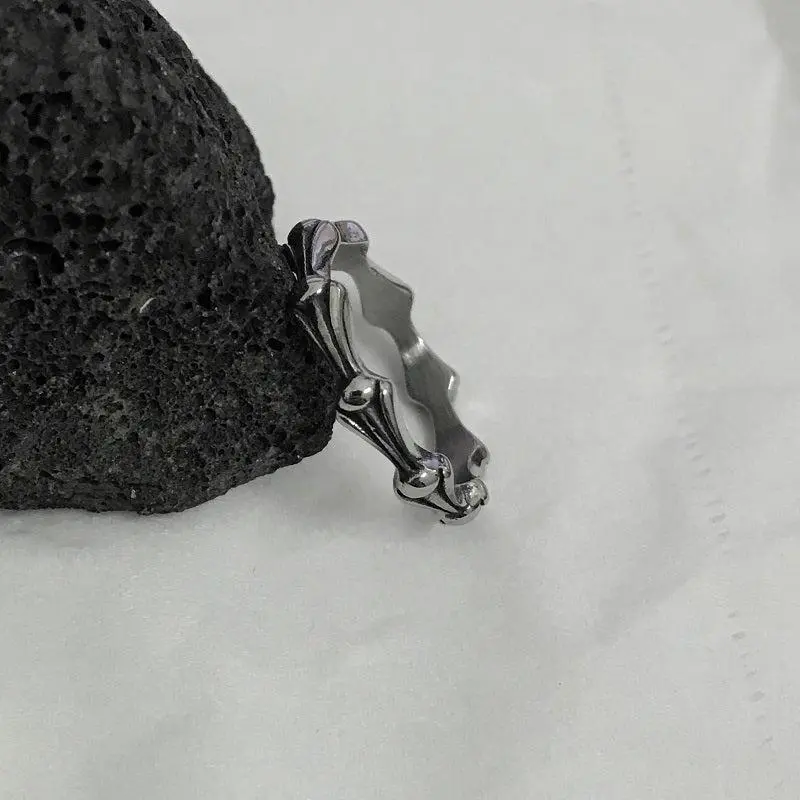 Endless Ripple Texture Ring