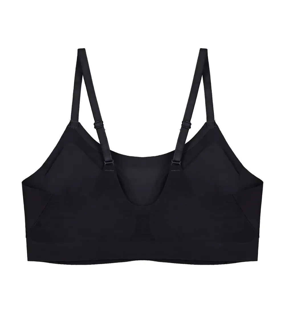 Women's Refined Non-Wired Mesh Seamless Bralette