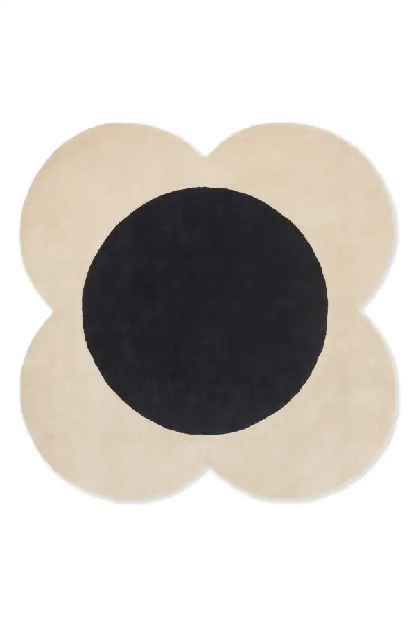 Wool Tufted Floral Distinctive Area Rug