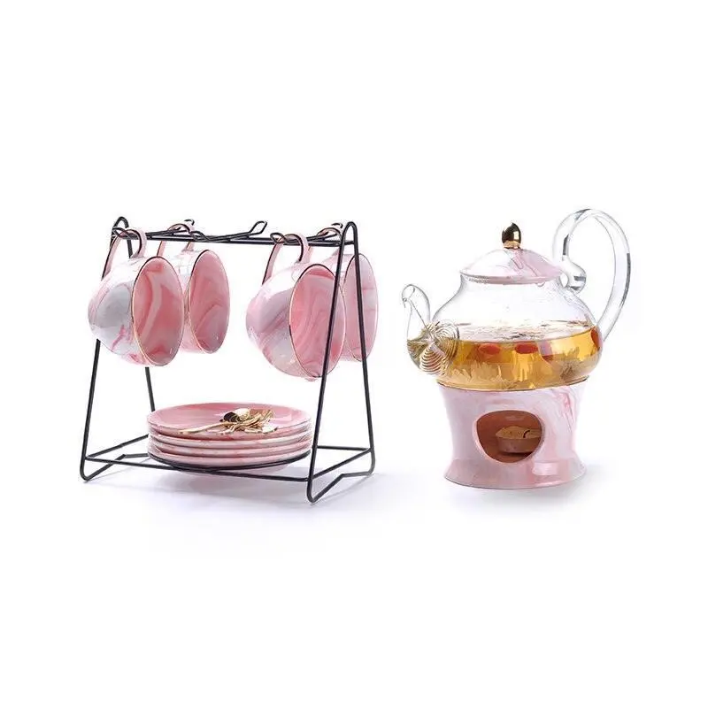 Porcelain Luxurious Tea Set Home