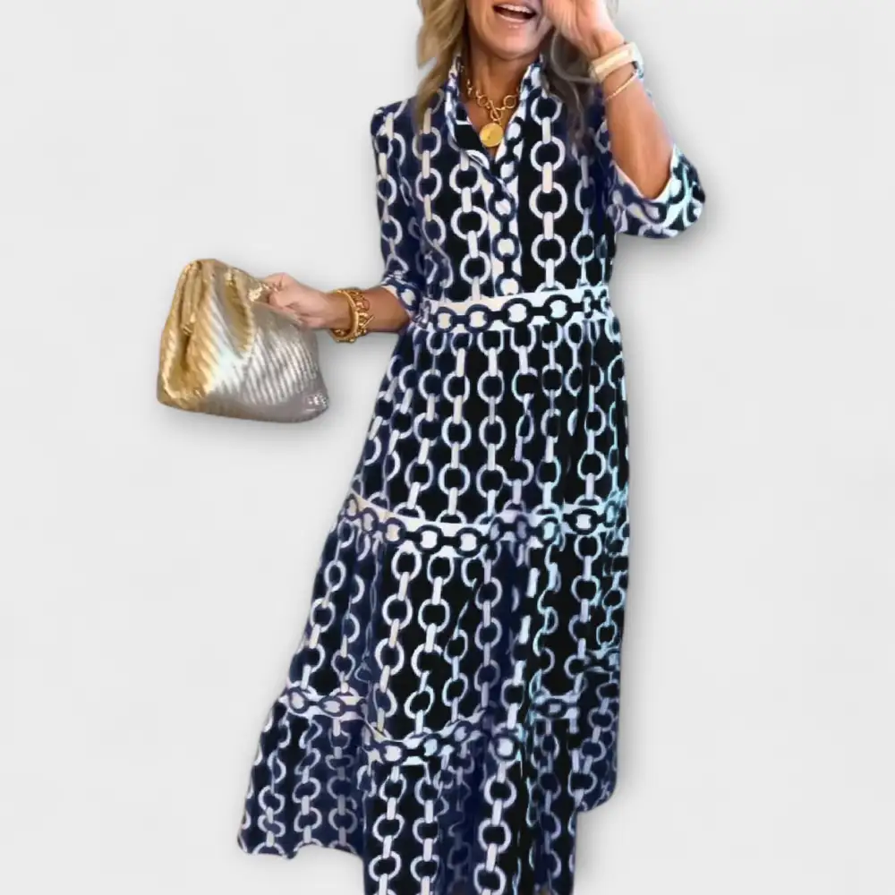 Printed Everyday Midi Dress