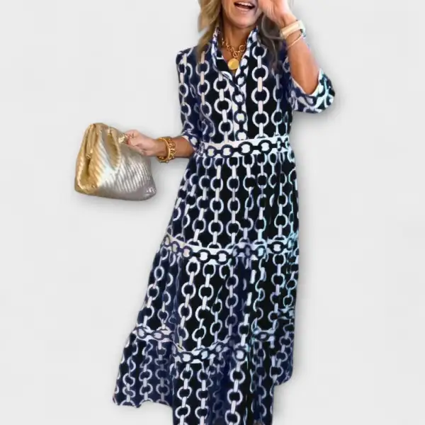 Printed Everyday Midi Dress