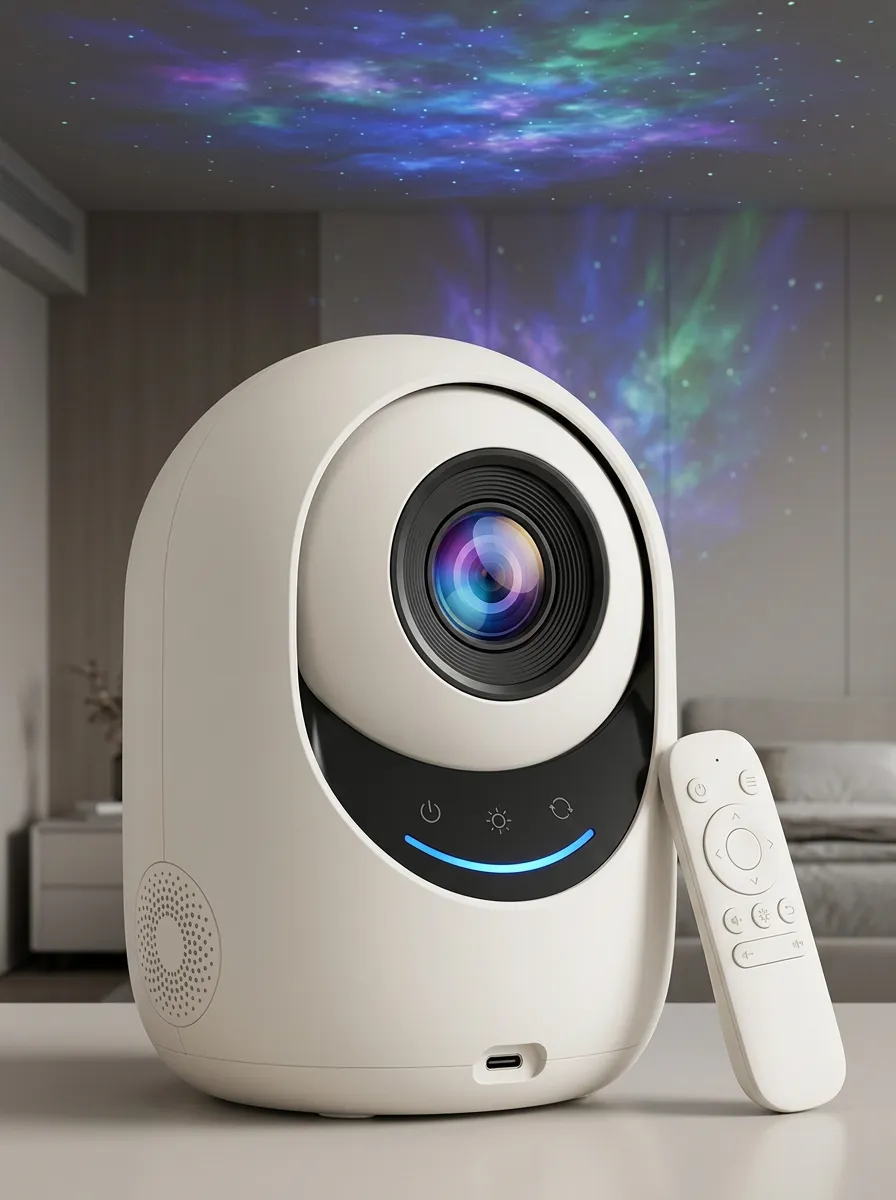 LED Galaxy Starry Sky Projector Night Light for Home Theater Ambience